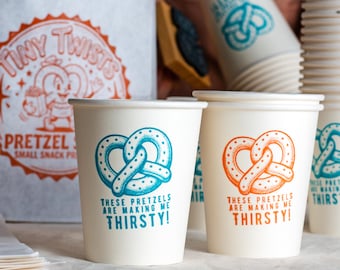 Custom Logo Stamp for Coffee Cups, Paper Bags and Takeaway Boxes, Bakery Packaging Stamp, Small Business Branding, Food  Stamp