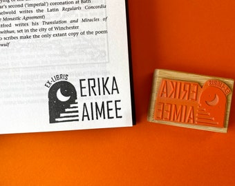 EX LIBRIS Stempel - Personalisierter Buchstempel - Personalisierter Stempel - Personalisierter Stempel - Personalisierter Stempel