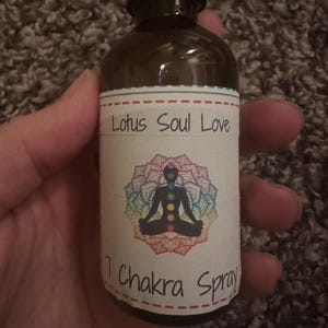 7 chakra balancing spray