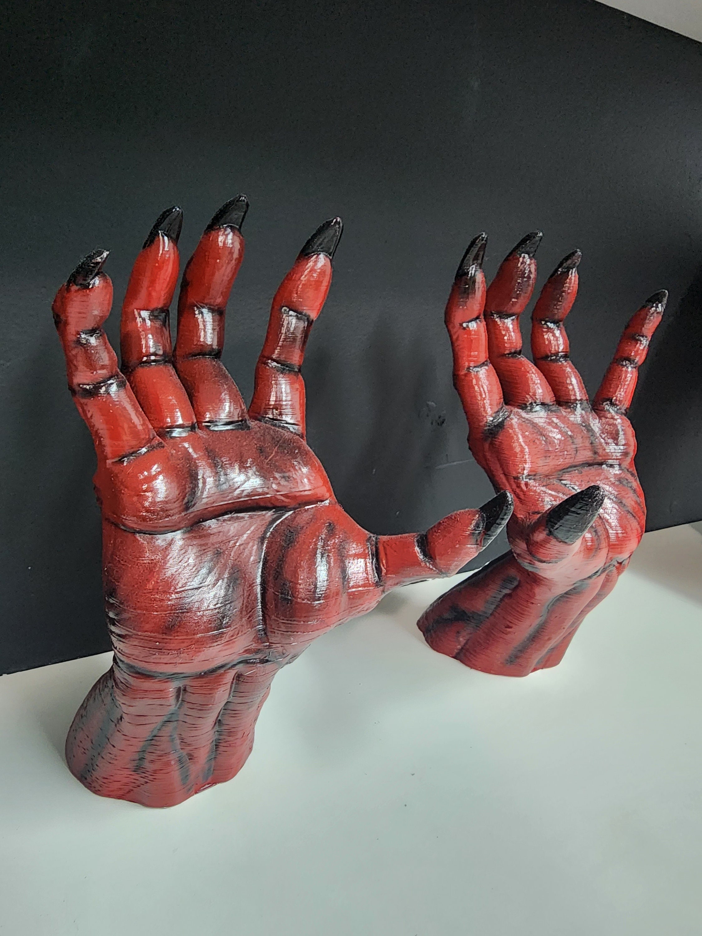 Devil Hand STL FILE - Etsy