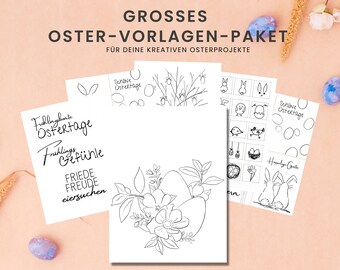 Big Easter Template Pack