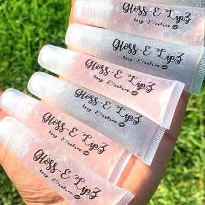 Bling Cap | Clear Lip Gloss | Lip Gloss | Kids Gloss| Scented Lip Gloss | Vegan Lip Gloss | Spring Lip Gloss | Gift for Her |Glossy |