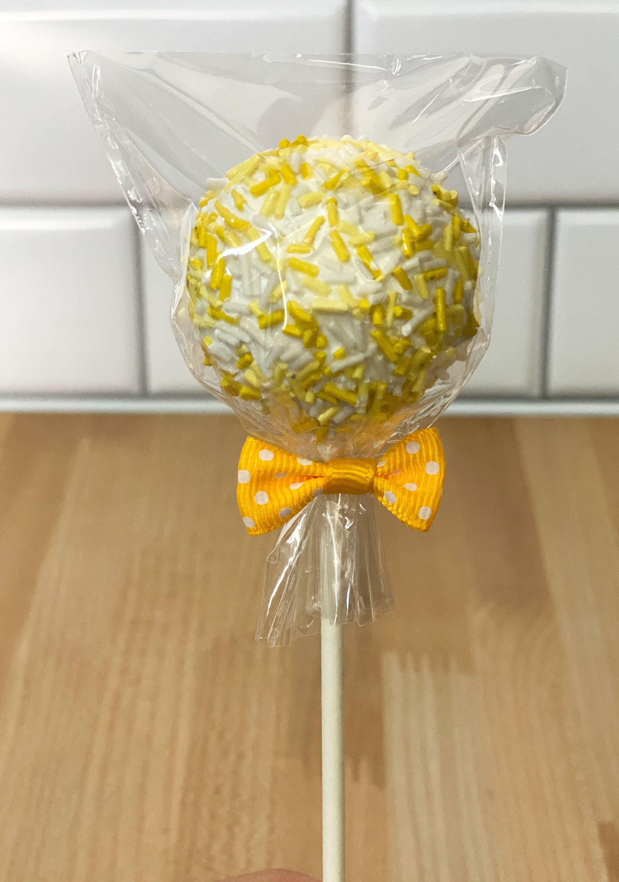 SET OF THREE Faux Cake Pops Fall Dessert Lollipop Prop Etsy