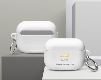 Gummihülle für AirPods® Fatima personalisiert