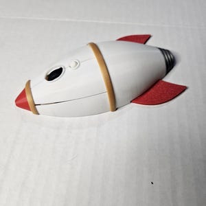 Rocket Ship Wireless Mouse | Wireless Computer Mouse