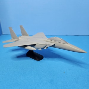 Avión F-15 Eagle / Avión militar / Avión de combate / Avión de la Armada / Modelo F-15 de la Fuerza Aérea impreso en 3D