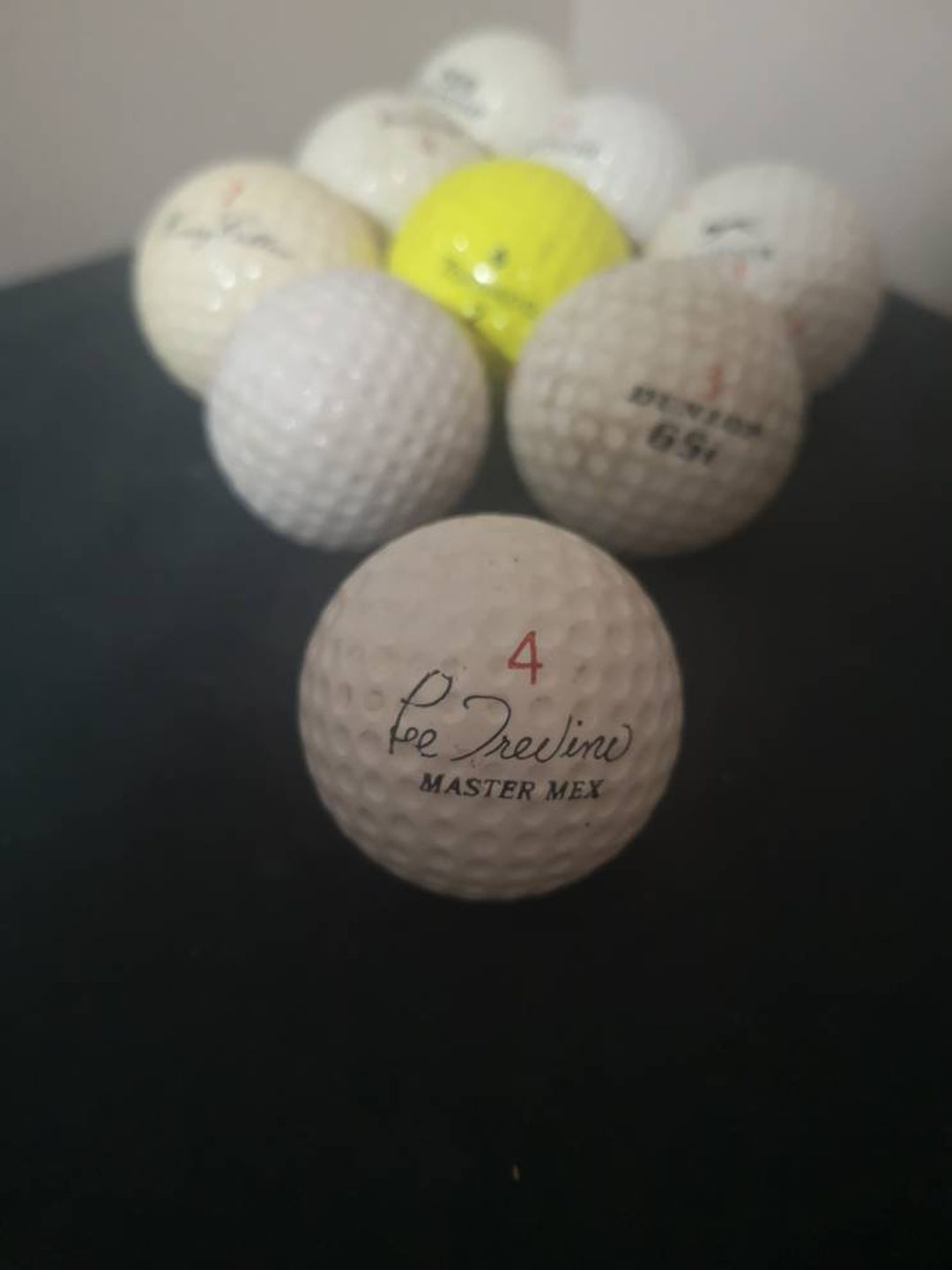 Set Of 9 Assorted Vintage Golf Balls Vintage Henry Cotton Etsy