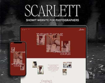 Photographer Website Template, Showit Website Template, Showit Website Template for Photographer, Luxury Website Template, Showit Website