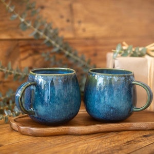 Unique Handcrafted Black Coffee Mug - Perfect Gift Idea