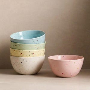 Tigela de cerâmica artesanal de Portugal | Tigela para cereais/sobremesas 700ml | Tigela pequena para o café da manhã, decoração de mesa, presentes de Natal