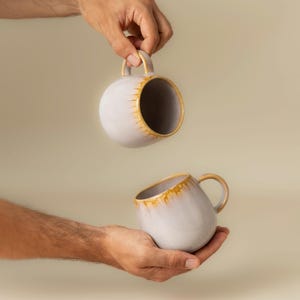 Unique Handcrafted Black Coffee Mug - Perfect Gift Idea