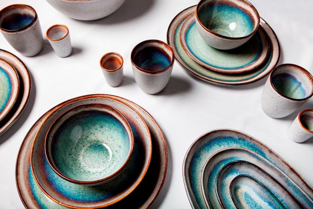 Portuguesa Comprar Vajilla Ceramica Artesanal Juego De Vajilla I