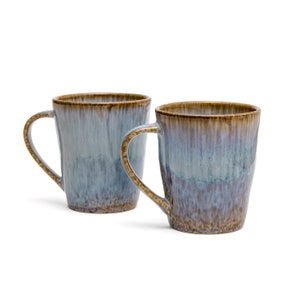 Coffee mugs I Set of 2 handmade ceramic mugs I Gifts for christmas