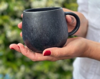 Koffiemokkenset (2 stuks) | Jumbo mok | Grote koffiemok | Keramische mok | Handgemaakte koffiemokken met handvatten | Cadeaus