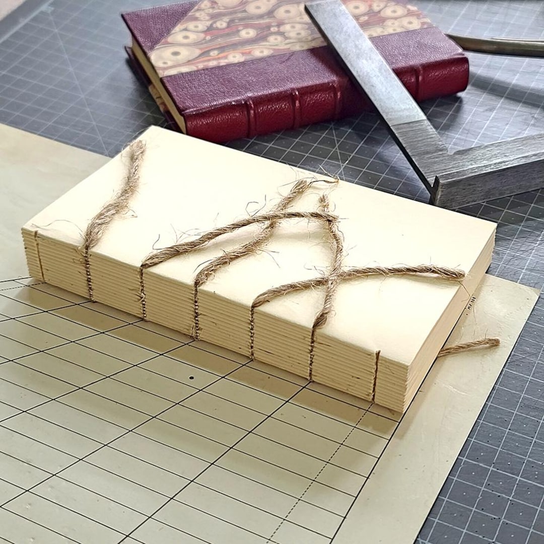 Bookbinding Layout Guide Template for Creating Raised Bands on a Book ...