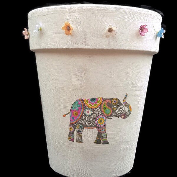 Large Elephant Planter Etsy UK