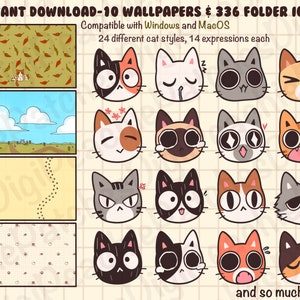 Make Your Desktop Fun With These Free Cat Icons