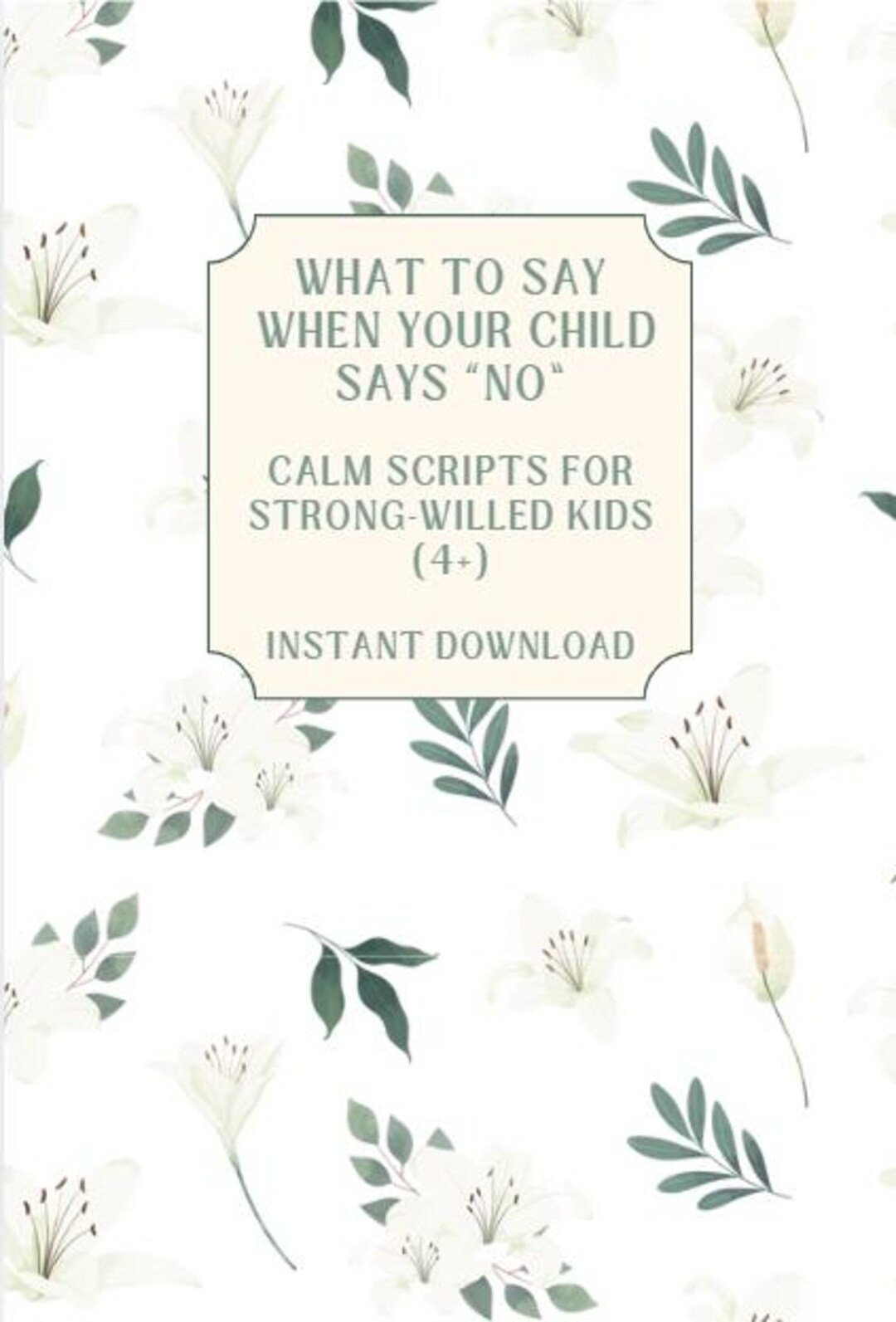 Child Script Low Demand Parenting Scripts | What to Say When Your Child Refuses ...