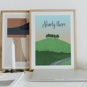 Nearly There Trees Cornwall | Print | Canvas | Digital Download
