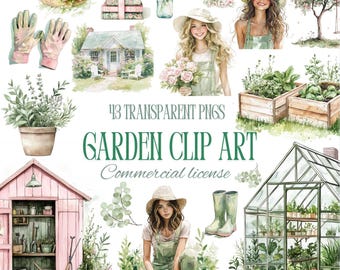 Gardening clip art, Gardening Spring Women png, Spring garden clipart, spring garden graphics, Gardening tools PNG, Pretty Girl gardener png