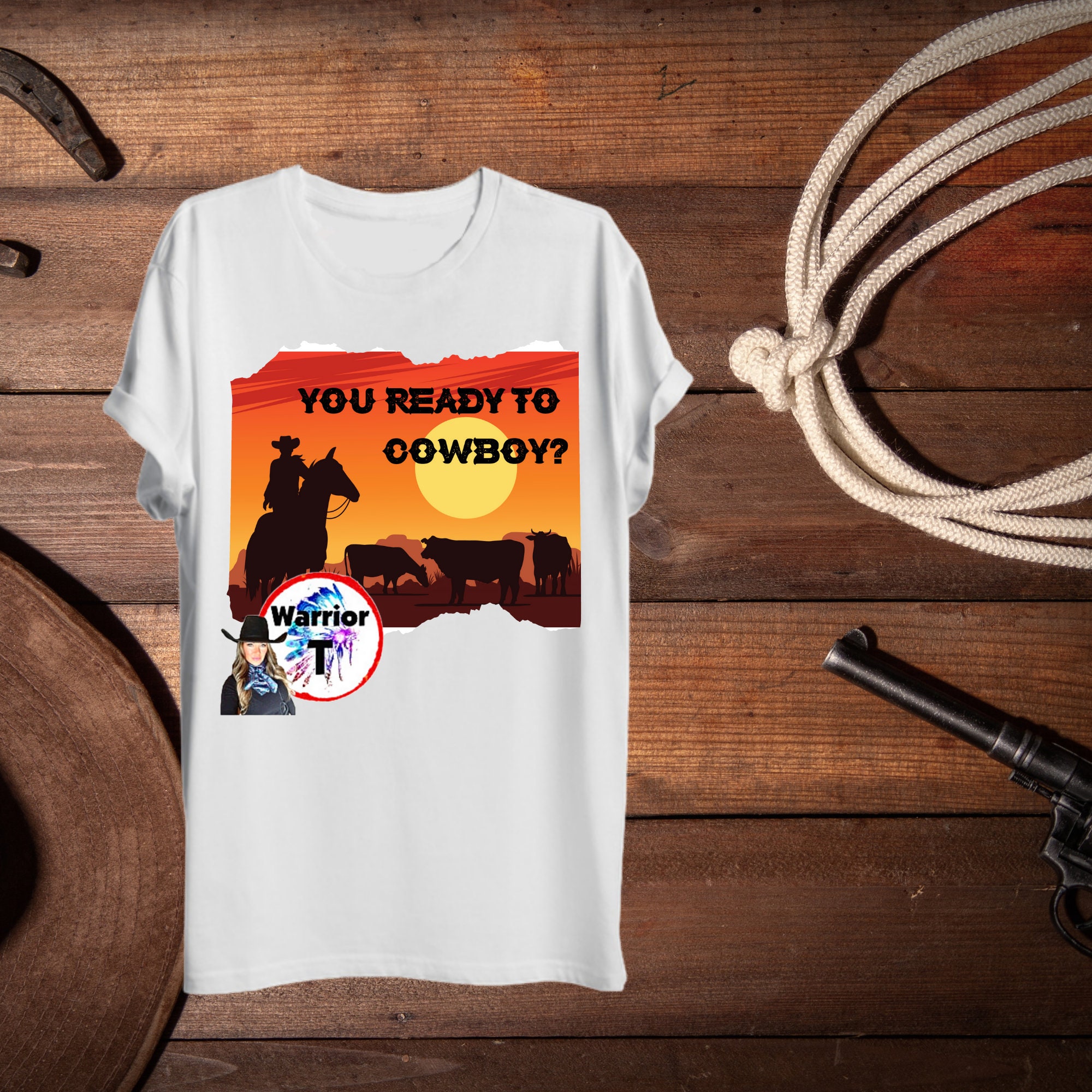 You Ready to Cowboy SVG PNG Cowboy Cowgirl Western - Etsy