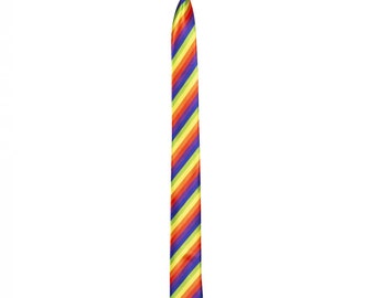 Rainbow tie, rainbow gay tie CSD outfit queer pride LGBTQ