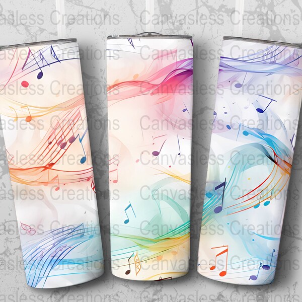 20 oz Tumbler Designs |Cadence| Straight & Tapered | 300 DPI PNG | Digital Download | Commercial Use License