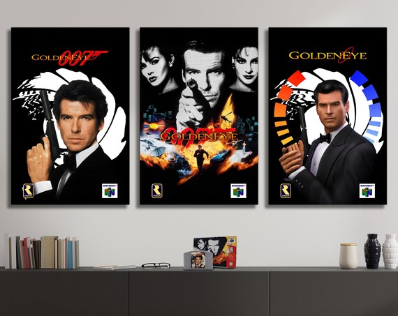 Vintage poster – James Bond 007, GoldenEye – Galerie 1 2 3