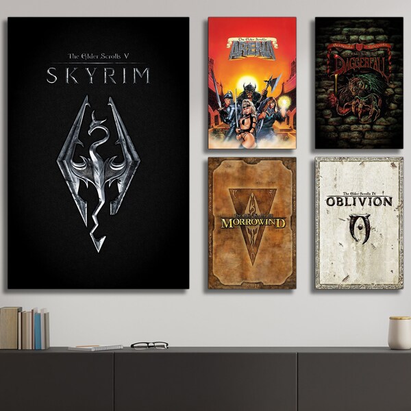 The Elder Scrolls - Etsy