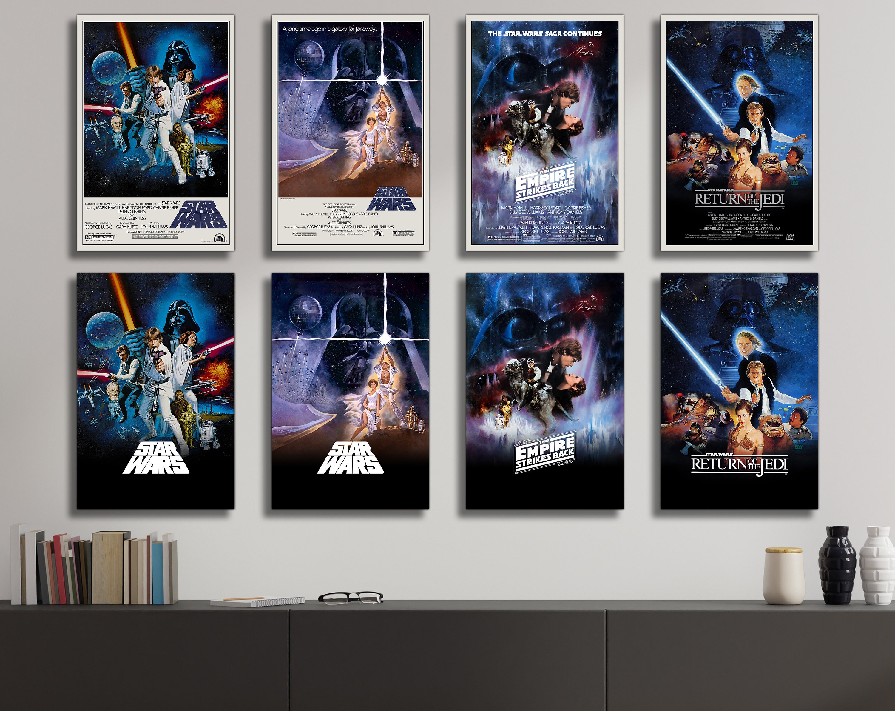 Empire Strikes Back Print - Etsy