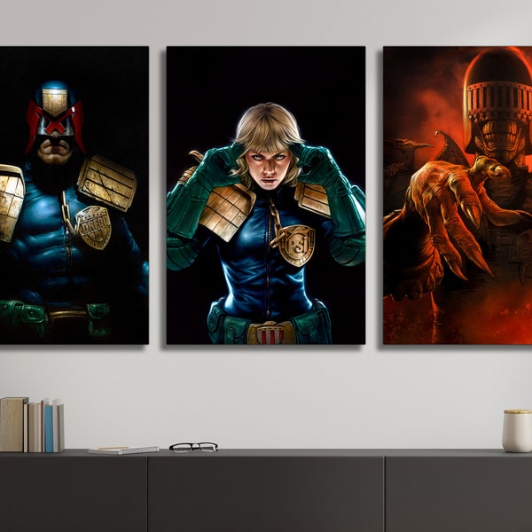 Judge Dredd: Dredd vs Death Video Game Posters & Canvas Art