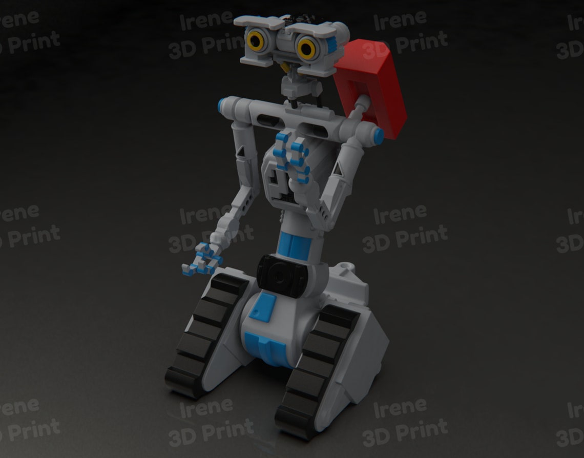 Plakit Johnny 5 3D Prints STL File Etsy