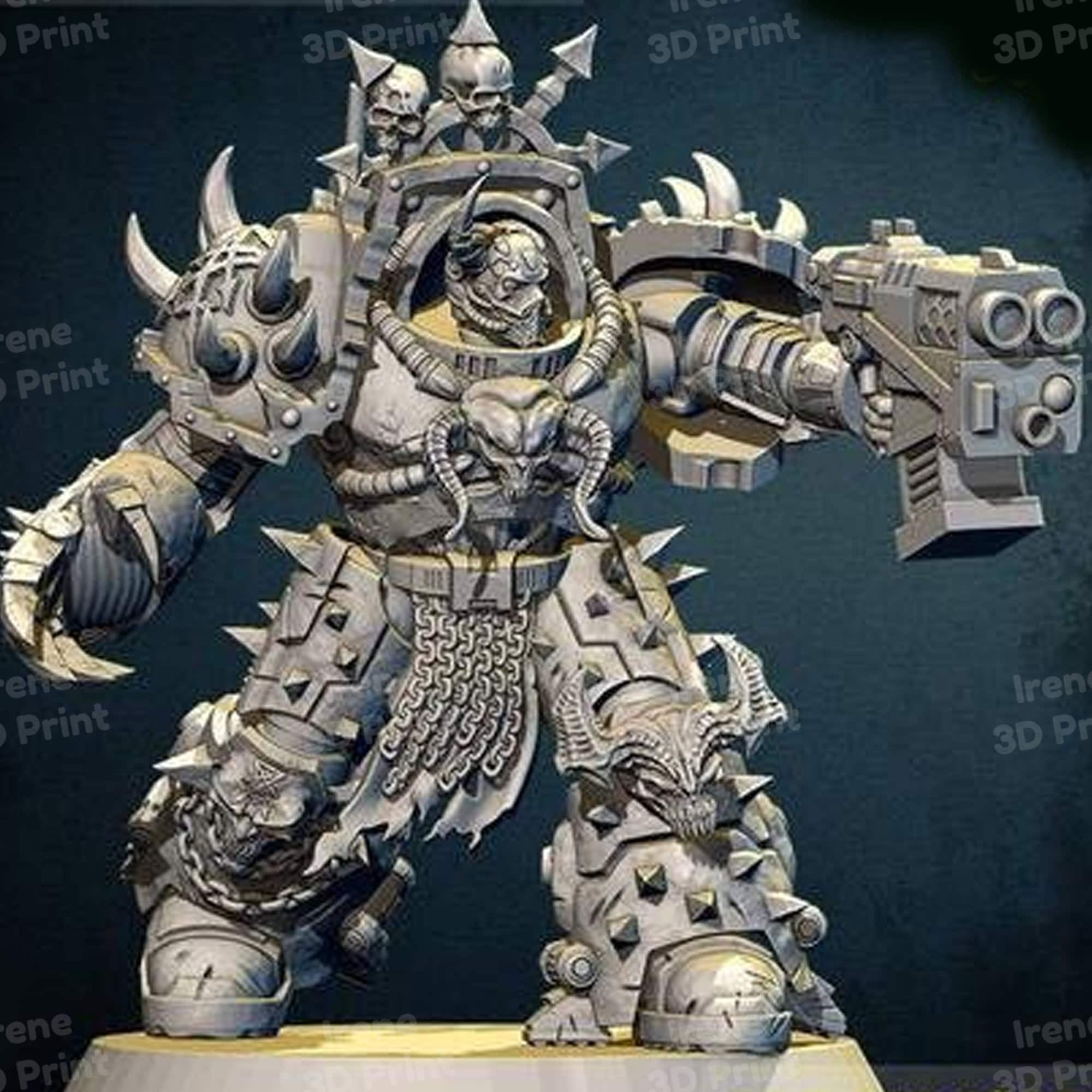 Chaos Space Marines Portal 3D Prints STL File Etsy UK