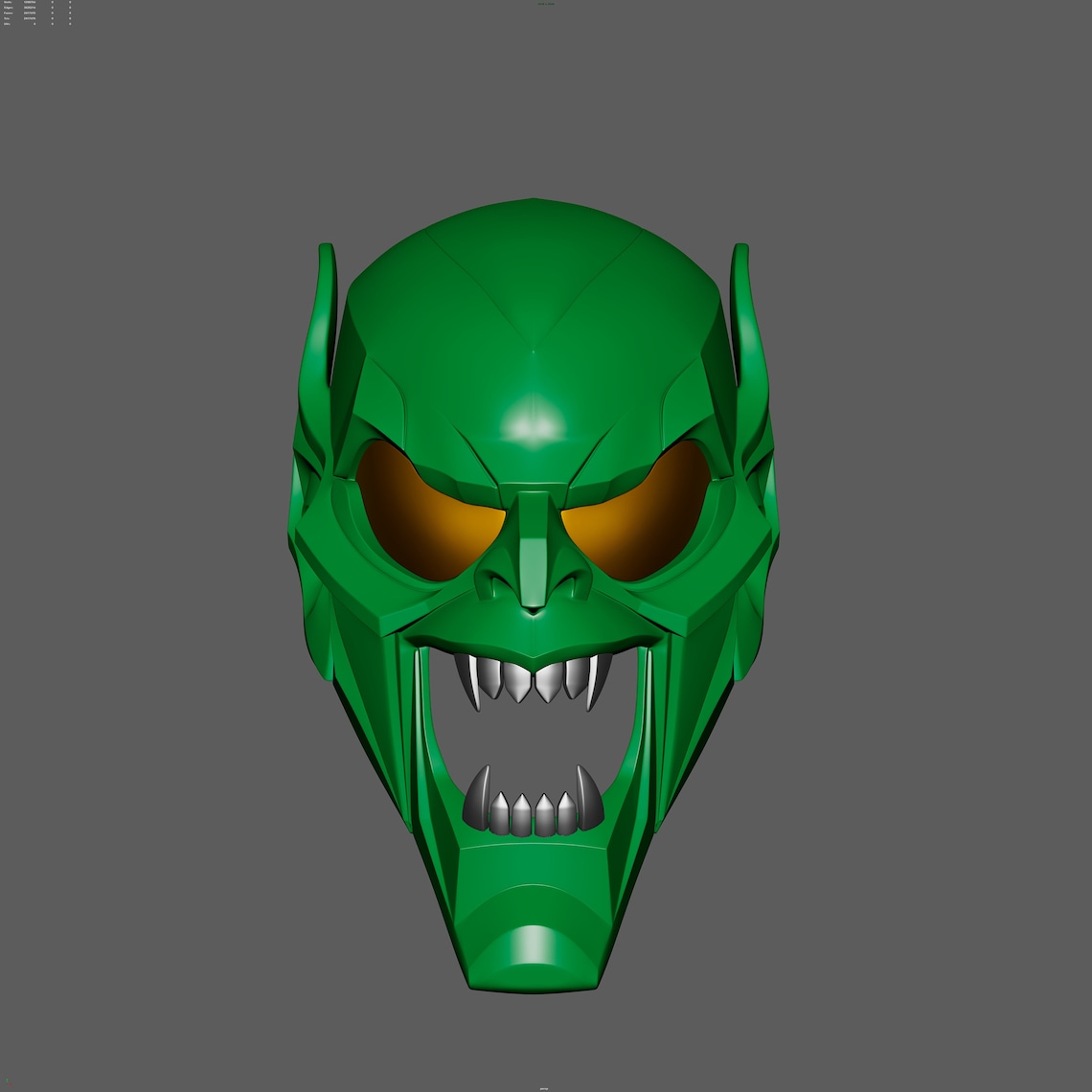 Green Goblin Inspired Mask Download STL UPDATED Etsy