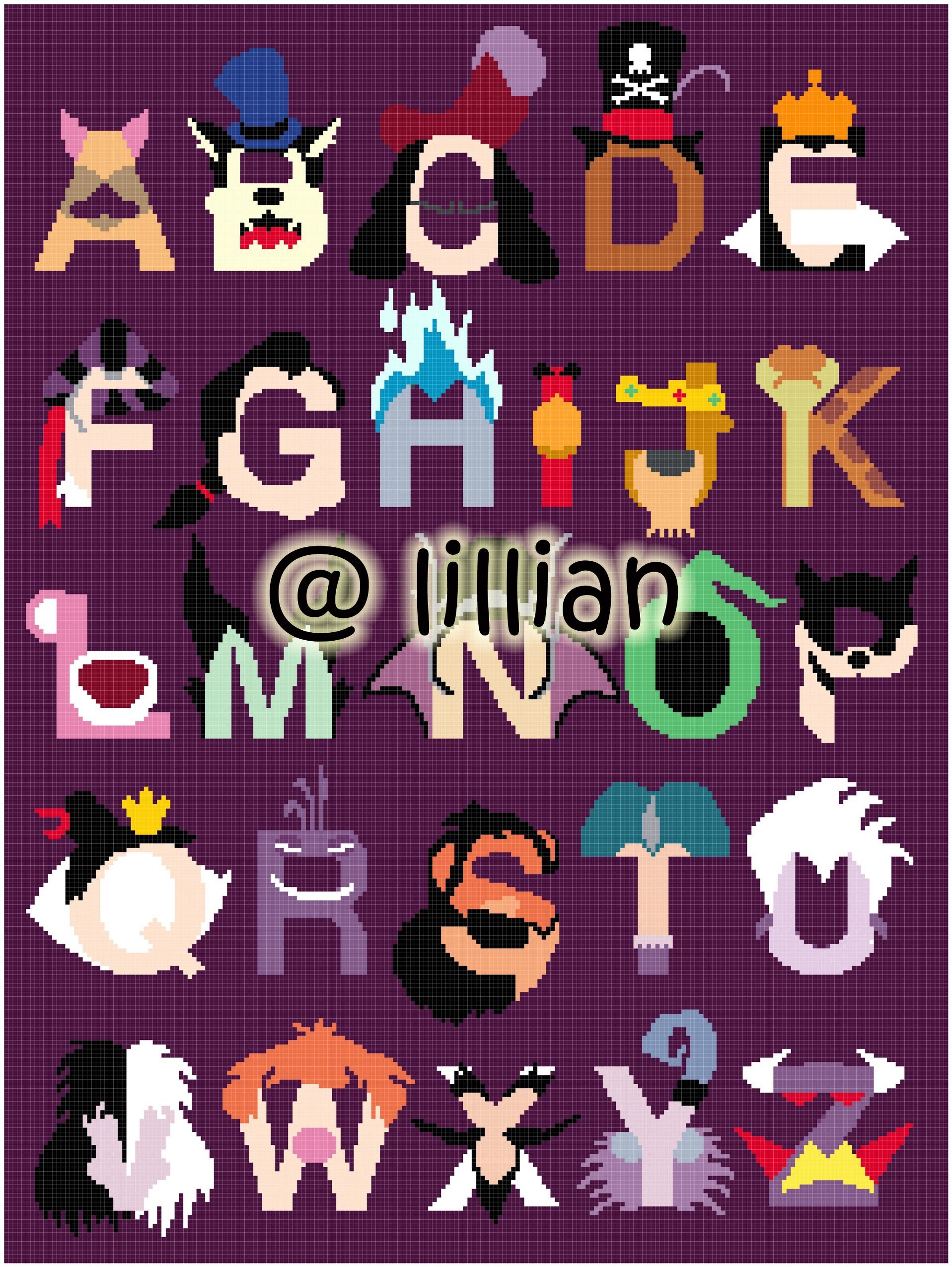 Alphabet Lore SVG, Villain Letter ABC, Lore Alphabet PNG, Al - Inspire  Uplift