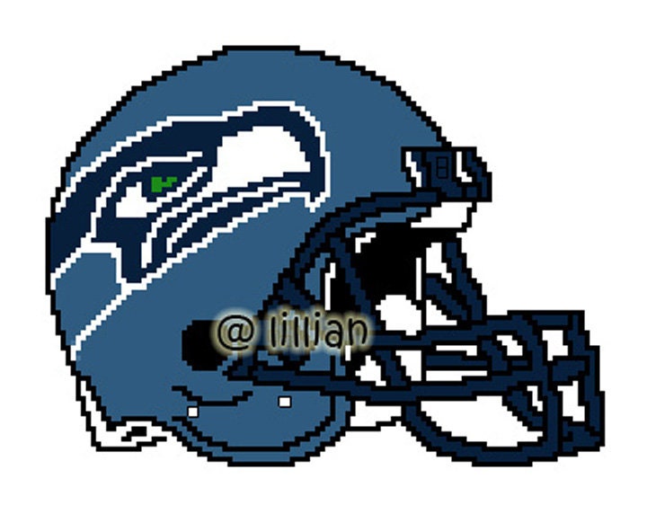 cross stitch football helmet PDF FOOTBALL HELMET N D Counted Cross Stitch Pattern Chart