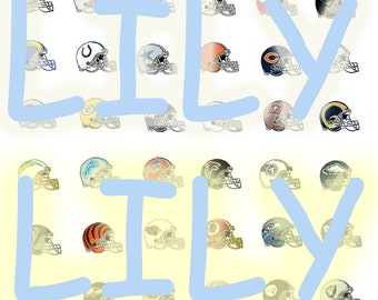 PDF FOOTBALL HELMET N A Counted Cross Stitch Pattern Chart