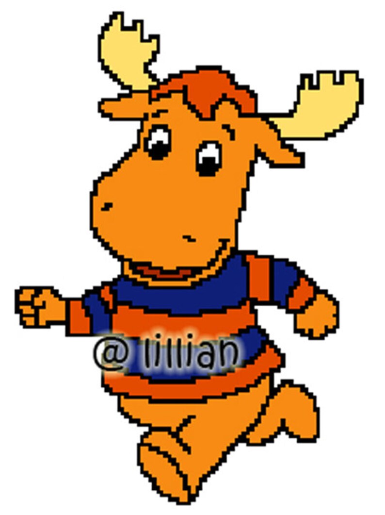 PDF 5 Sets BACKYARDIGANS Austin Pablo Tasha Tyrone Uniqua Counted Cross ...
