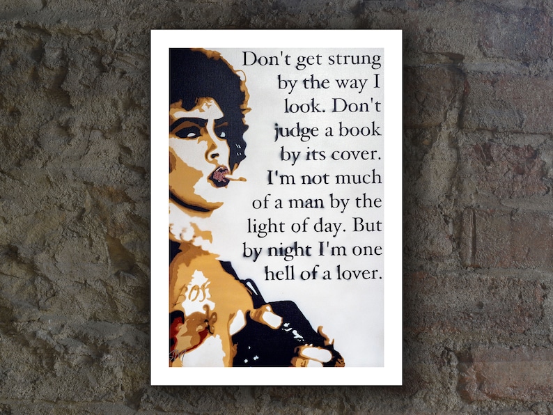 Art Print Of Frank N Furter Rocky Horror Picture Show A4 29 7 X 21 Cm art-print-of-frank-n-furter-rocky-horror-picture-show-a4-29-7-x-21-cm