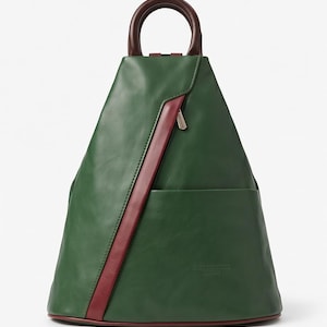 backpack leather toscany Mocha Tuscan | Brown Leather Backpack Purse work life Tuscany Leather Backpack Bags &