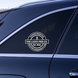 Vinyl The Lucky Few Co. Car Decal Sticker Down Syndrome Awareness 3.21