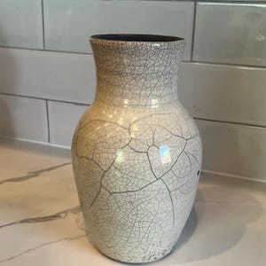 Medium Raku Vase
