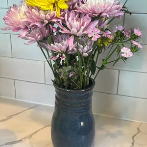Blue Flower Vase