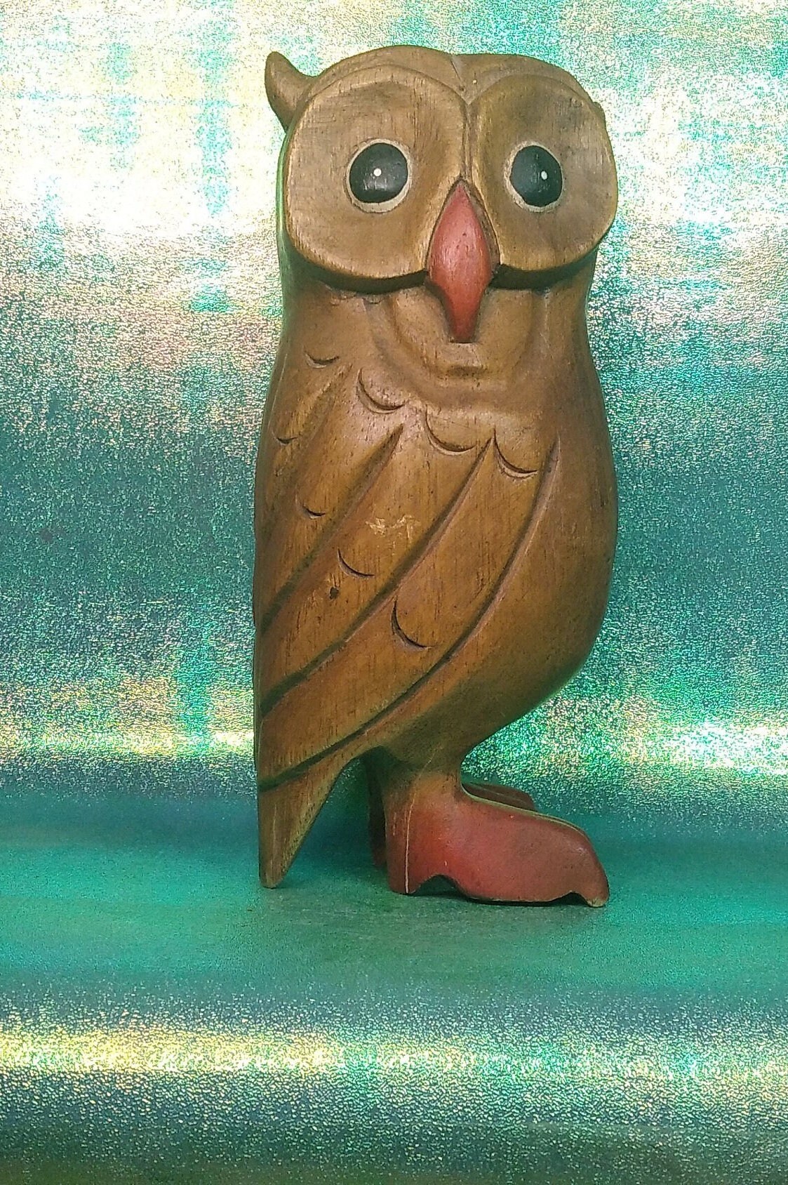 Chouette/Hibou/Owl Hibou en Bois de 27 cm