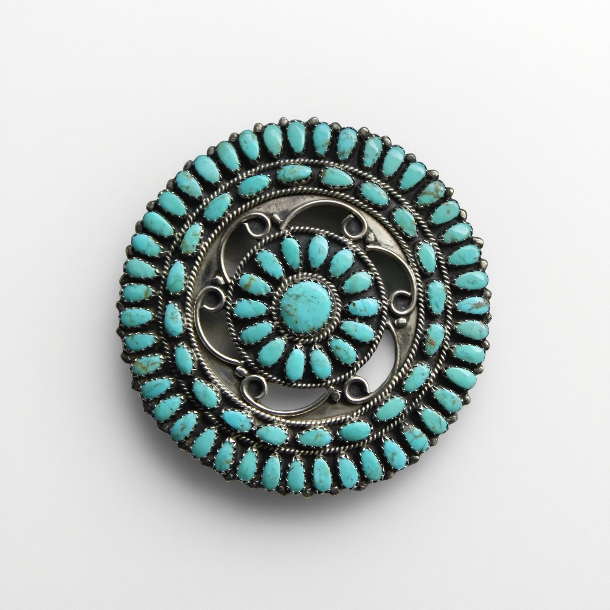 Pendant Necklace Larry Moses Begay Jewelry Larry Moses Begay 