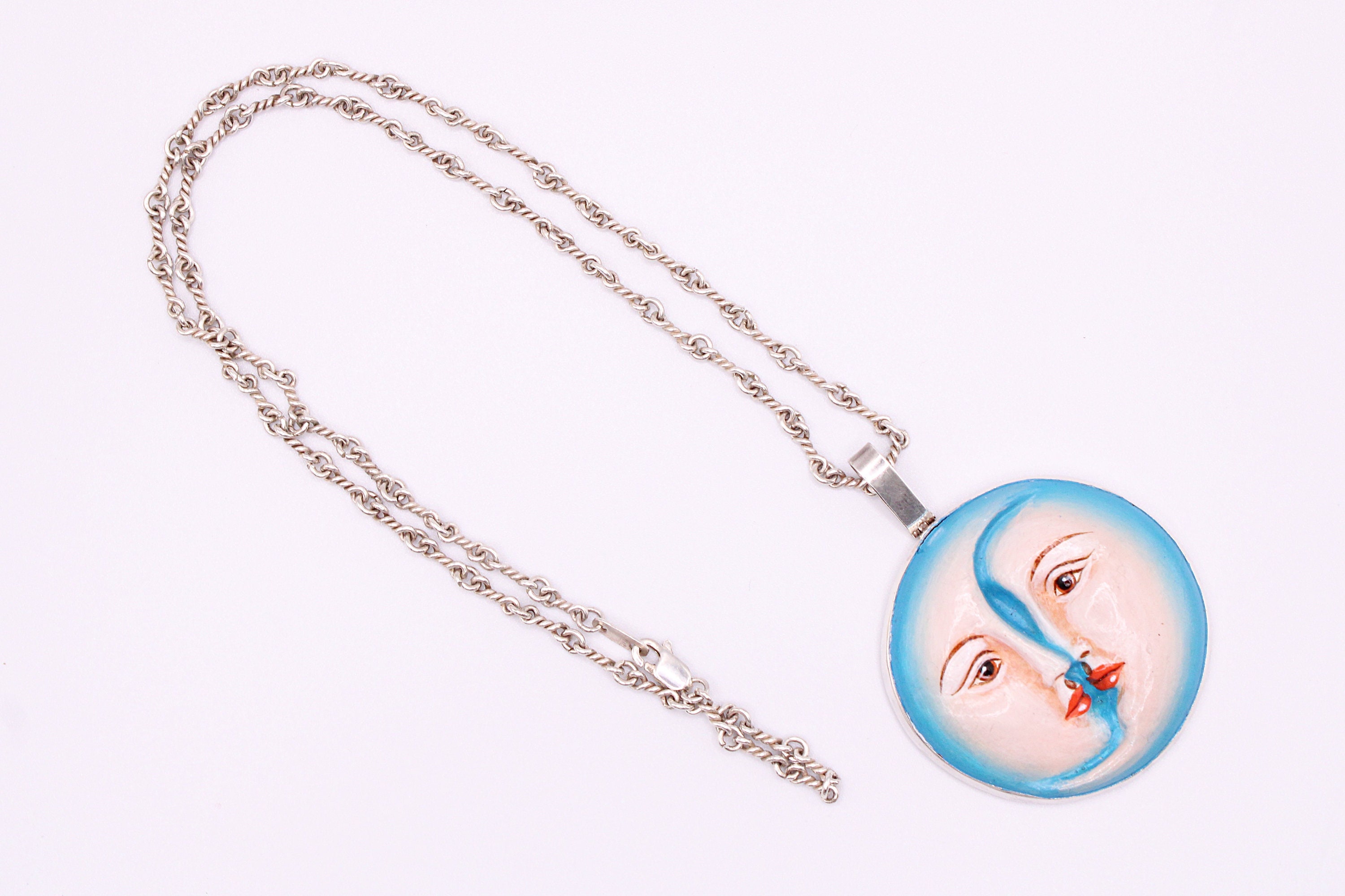 ヴィンテージ セルジオ・ブスタマンテ ペイント加工 ムーンフェイス