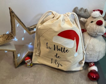 Pochon de Noël personnalisable