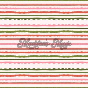 Fichier transparent rayures de Noël Coquette, impression de vacances à rayures pour impression sur tissu, téléchargement numérique, sublimation transparente