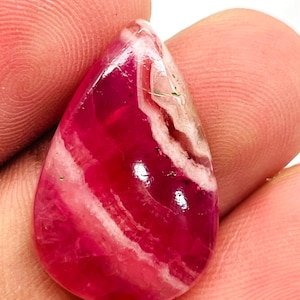 Stunning Cobalt Calcite Crystal - Natural Healing Stone - Beautiful Cobalt Calcite Specimen - Meditation Crystal - 24x15x5mm 17.80 CT