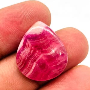 Stunning Cobalt Calcite Crystal - Natural Healing Stone - Beautiful Cobalt Calcite Specimen - Meditation Crystal - 18x21x5 m 16.40 CT